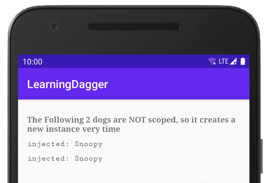 2 snoopies are injected